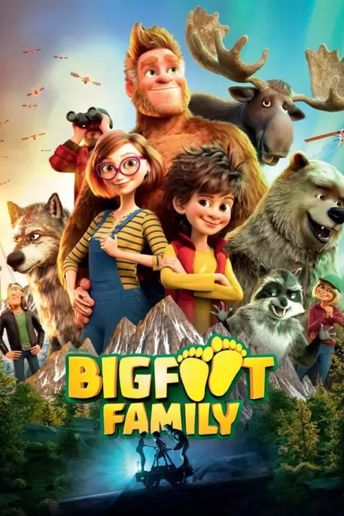 Movie poster "Bigfoot Family"