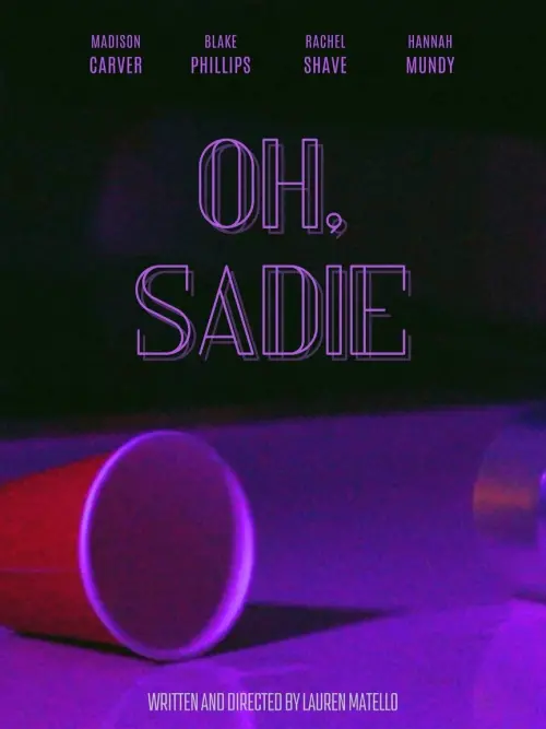 Movie poster "Oh, Sadie"