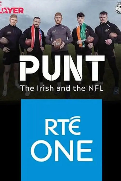 Movie poster "Punt: The Irish and The NFL"