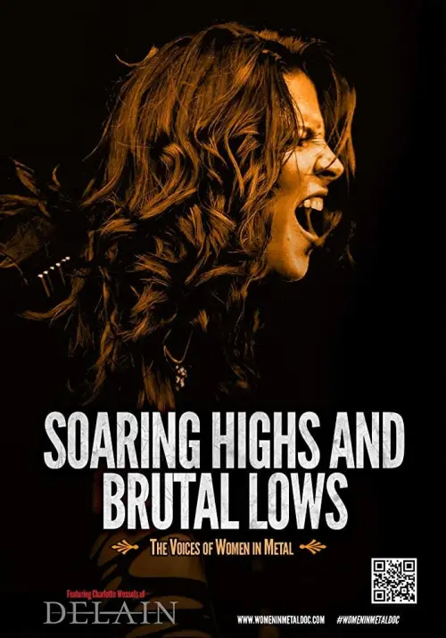 Movie poster "Soaring Highs and Brutal Lows: The Voices of Women in Metal"