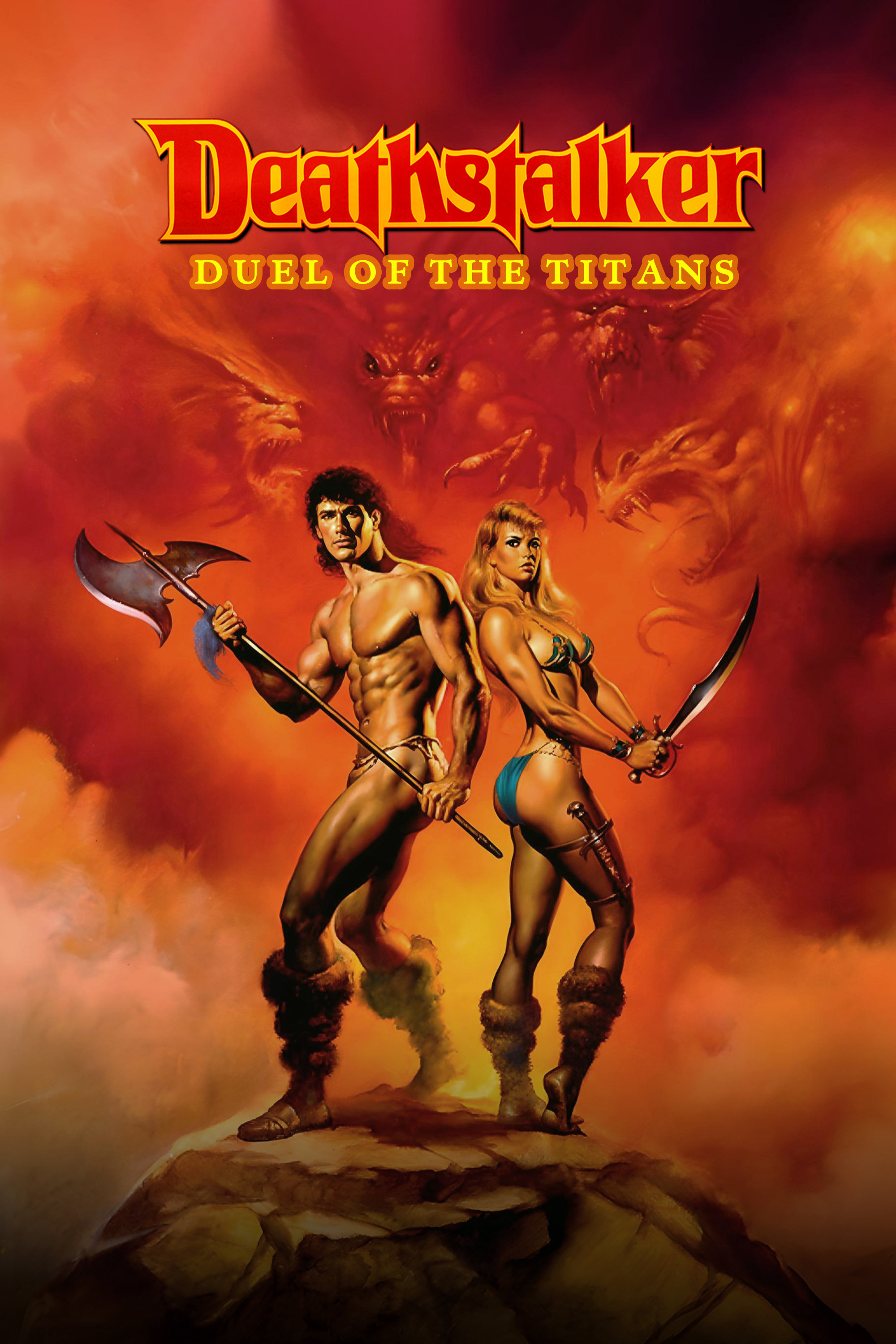 Poster to the movie "Deathstalker II" #1043444