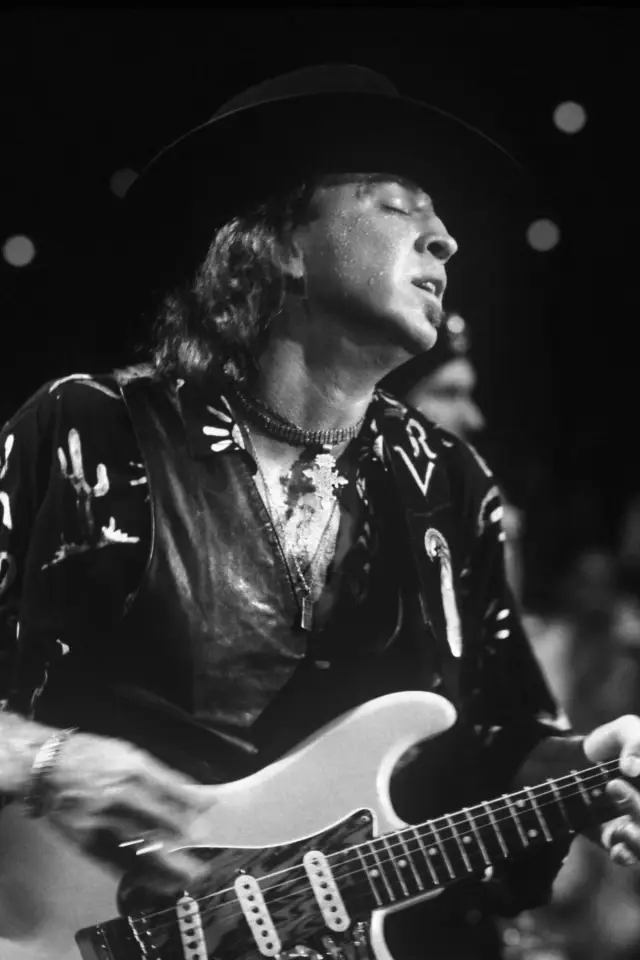 Photo Stevie Ray Vaughan