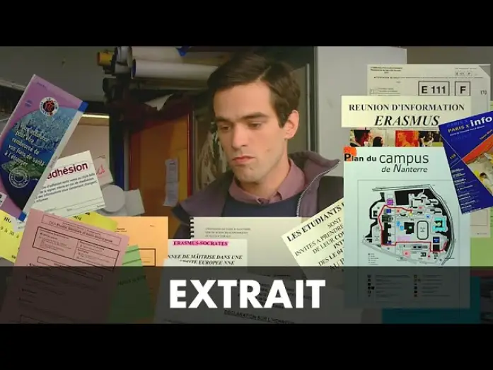 Watch film The Spanish Apartment — Romain Duris face à l'administration de la fac - L'AUBERGE ESPAGNOLE