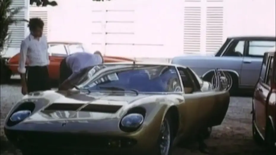 Watch film Hello-Goodbye — Miura P400 S in: 'Hello-Goodbye' (1970)