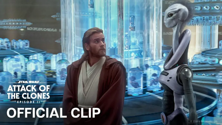 Watch film Star Wars: Episode II - Attack of the Clones — Obi-Wan Discovers The Clone Army on Kamino - Official Clip
