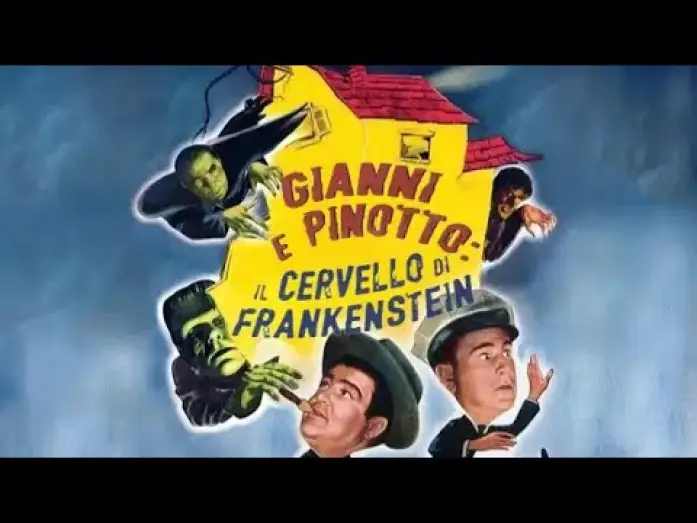 Watch film Bud Abbott and Lou Costello Meet Frankenstein — Gianni e Pinotto   Il cervello di Frankenstein (1948) | TRAILER UFFICIALE ITA