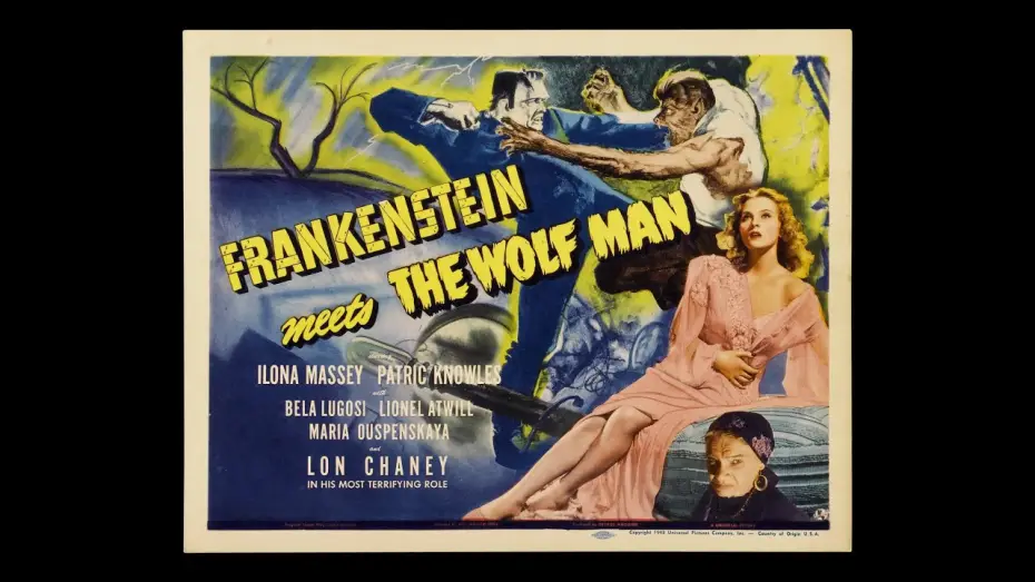 Watch film Frankenstein Meets the Wolf Man — Frankenstein Meets the Wolf Man (1943), Re-Release Trailer