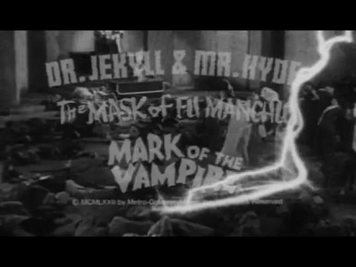 Watch film The Mask of Fu Manchu — Triple Horror Trailer (1940's)