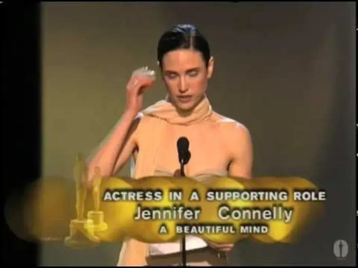 Watch film A Beautiful Mind — Jennifer Connelly Wins Best Supporting Actress | 74th Oscars (2002)
