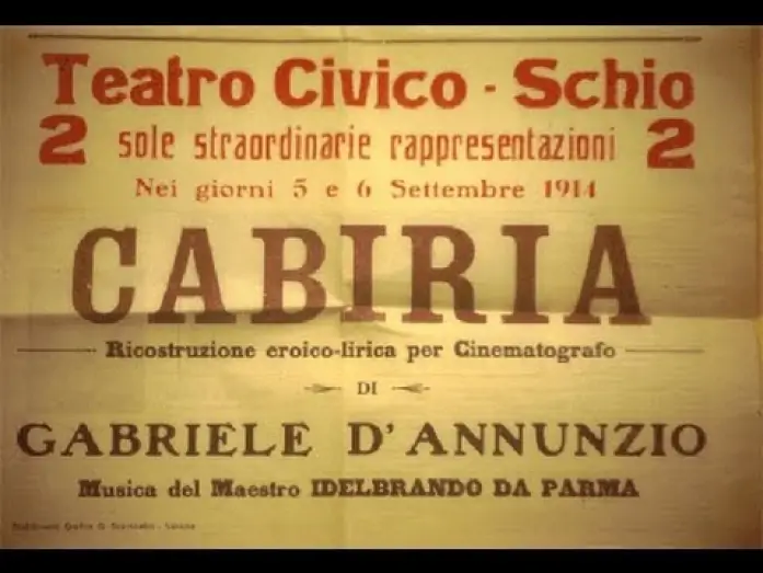 Watch film Cabiria — TRAILER 3min "CABIRIA: 100 anni dopo"