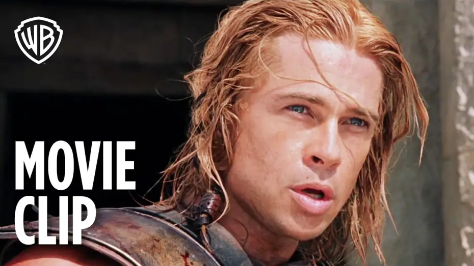Watch film Troy — Brad Pitt as Achilles Storms the Beach of Troy - Movie Clip