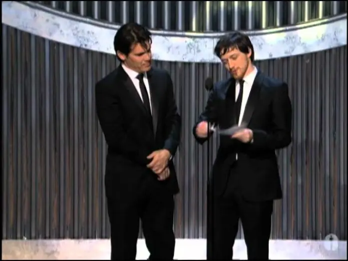 Watch film No Country for Old Men — Joel Coen and Ethan Coen winning Best Adapted Screenplay