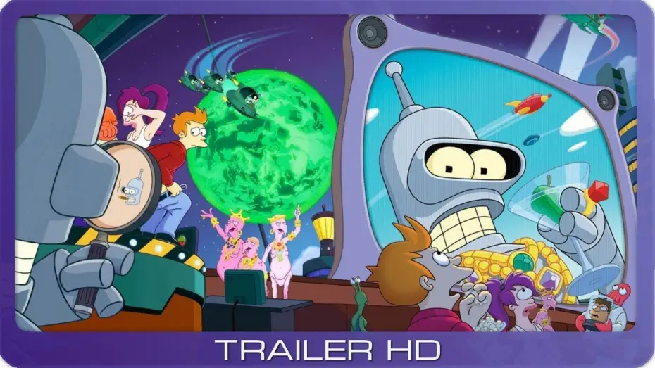 Watch film Futurama: Bender's Big Score — Futurama: Bender's Big Score ≣ 2007 ≣ Trailer ≣ OmU