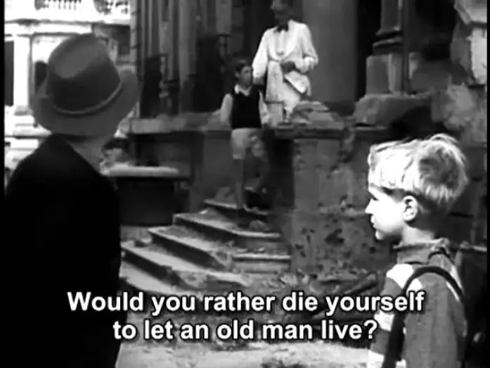Watch film Germany, Year Zero — Germania Anno Zero (1948) - The strong eliminate the weak
