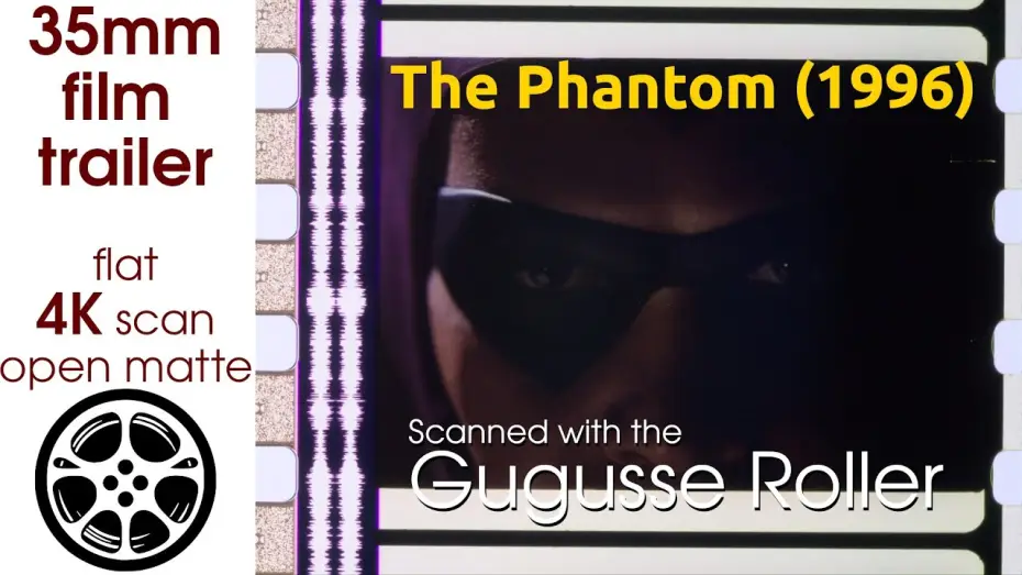 Watch film The Phantom — The Phantom (1996) 35mm film teaser trailer, flat open matte, 4K *CROPPED