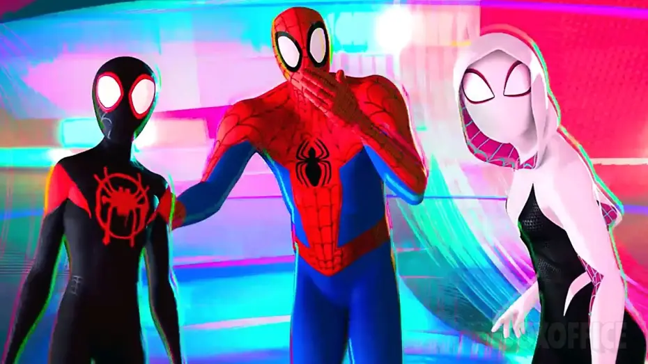 Watch film Spider-Man: Into the Spider-Verse | Spider-Gwen et Spider-Men contre Dock Ock | Spider-Man: New Generation | Extrait VF
