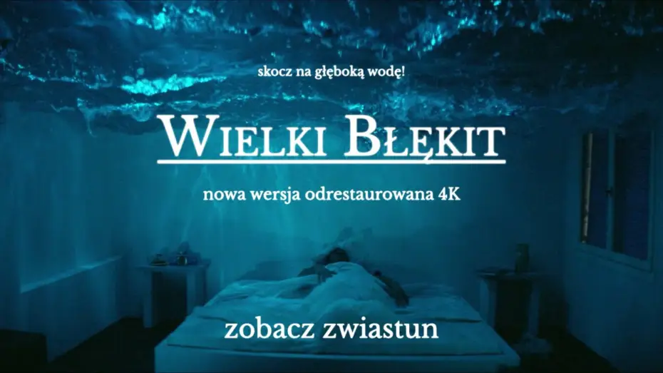 Watch film The Big Blue — Nowy zwiastun PL wersji odrestaurowanej 4K