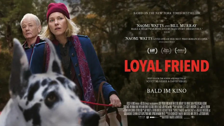 Watch film The Friend | Trailer von "Loyal Friend" - Die Verfilmung von Sigrid Nunez' Roman "Der Freund"