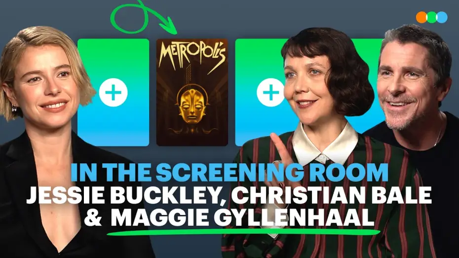 Watch film The Bride! | In the Screening Room with Maggie Gyllenhaal, Jessie Buckley and Christian Bale