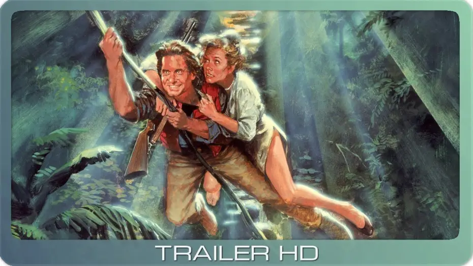 Watch film Romancing the Stone | Auf der Jagd nach dem gr&uuml;nen Diamanten ≣ 1984 ≣ Trailer