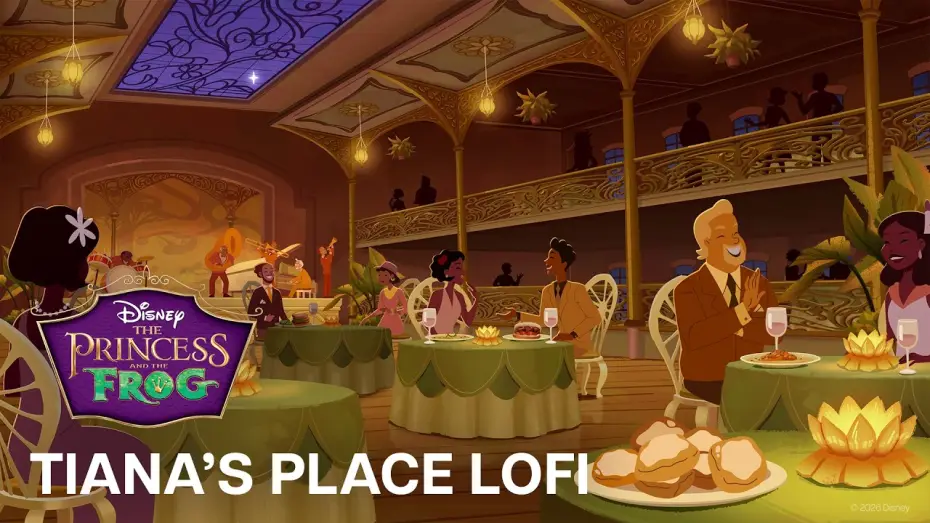 Watch film The Princess and the Frog — Tiana's Place | Restaurant LoFi