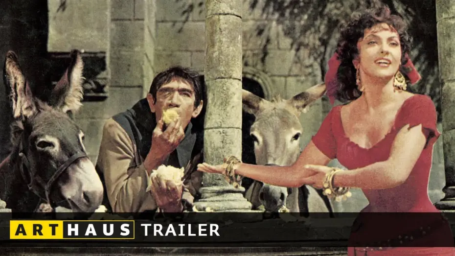 Watch film The Hunchback of Notre Dame — DER GLÖCKNER VON NOTRE DAME | Trailer / Deutsch | Anthony Quinn, Gina Lollobrigida |  ARTHAUS