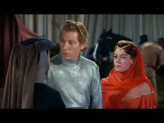 Watch film The Court Jester — Der Hofnarr - Szene mit dem Becher mit dem Fächer