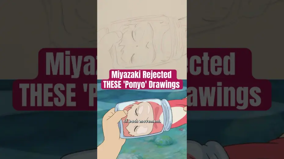 Watch film Ponyo — Why Miyazaki Rejected These 'Ponyo' Drawings