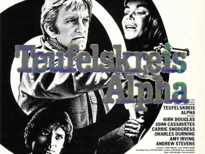 Watch film The Fury — Teufelskreis Alpha (USA 1978 "The Fury") Trailer deutsch / german VHS