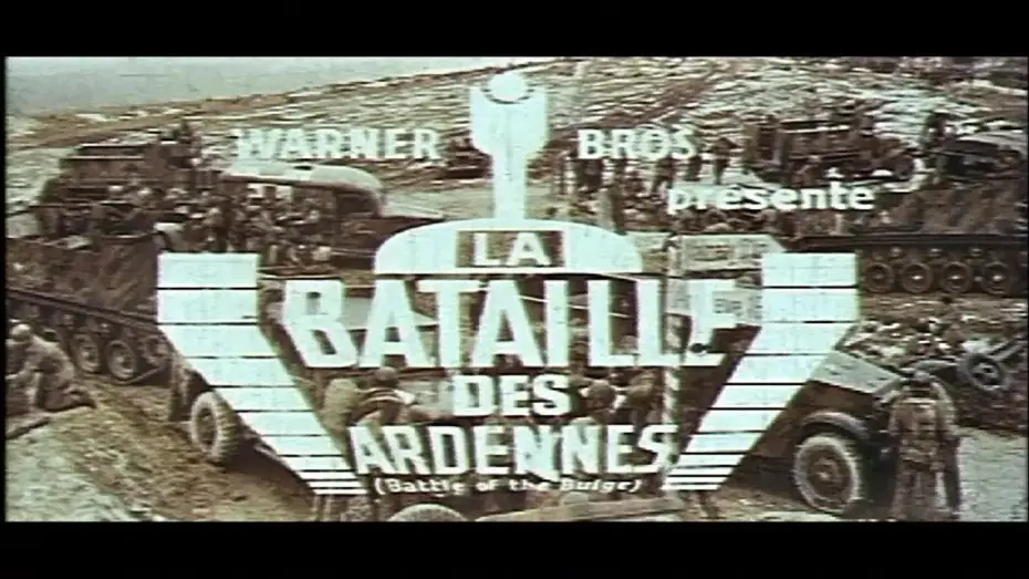 Watch film Battle of the Bulge — La Bataille des Ardennes (1965) Bande annonce ciné française VF