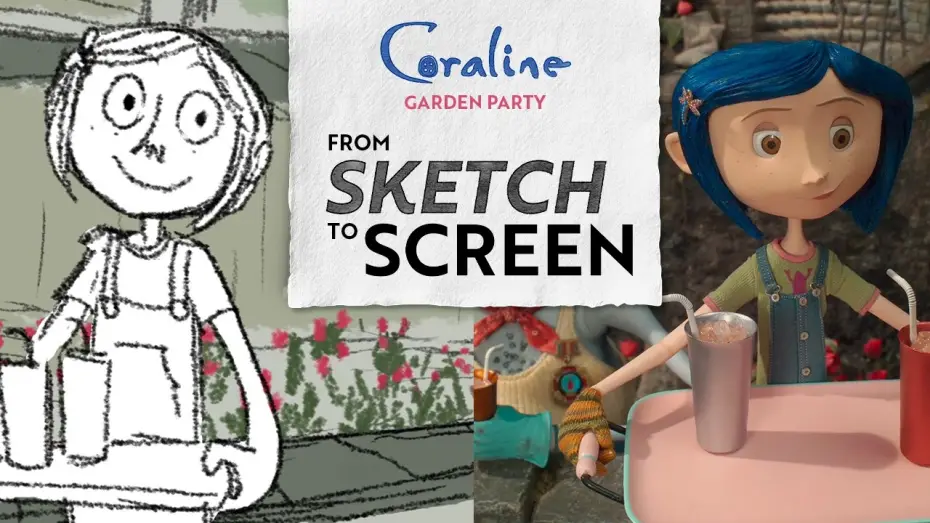 Watch film Coraline — Sketch to Screen: Animating Coraline’s Garden Party