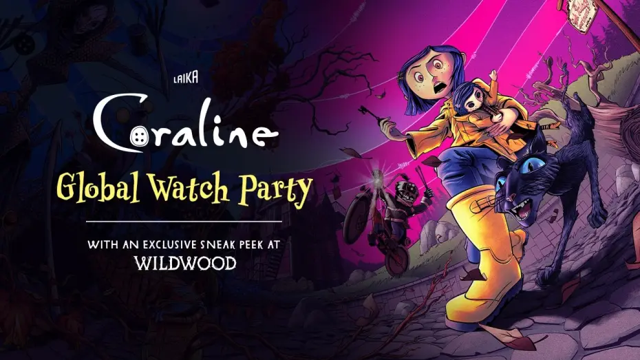 Watch film Coraline — Global Watch Party - Trailer