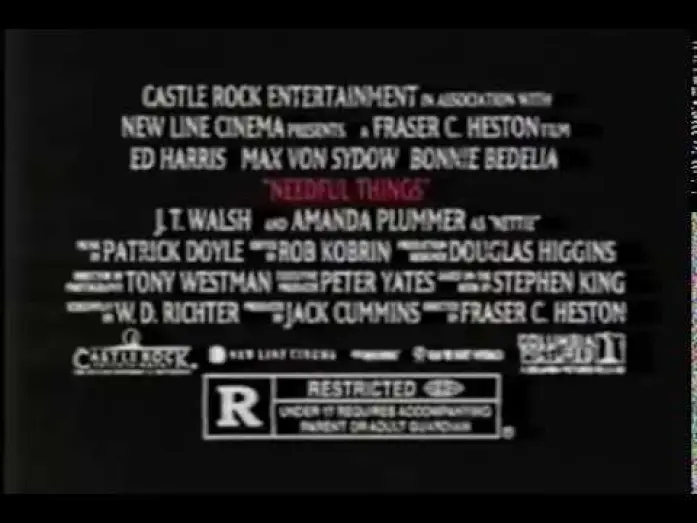Watch film Needful Things — Needful Things Movie Trailer 1993 - TV Spot