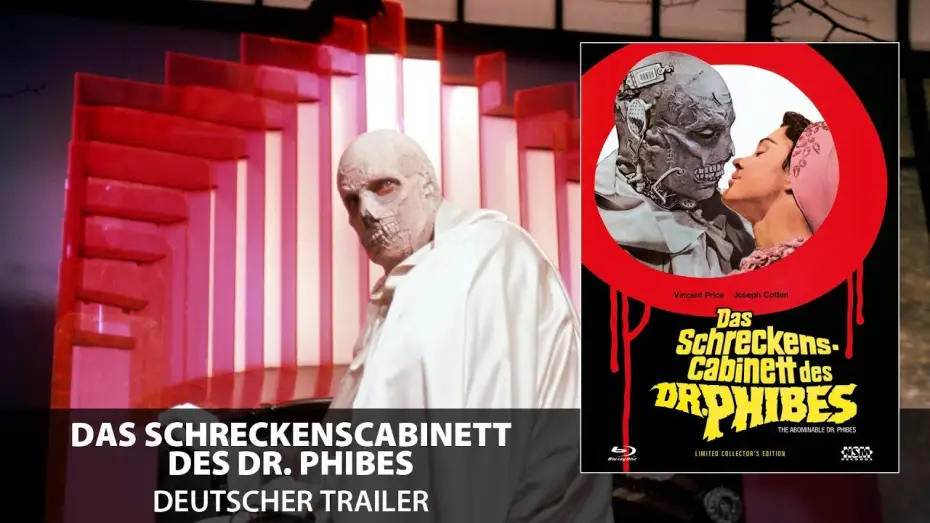 Watch film The Abominable Dr. Phibes — Das Schreckenskabinett des Dr. Phibes (Trailer, deutsch)