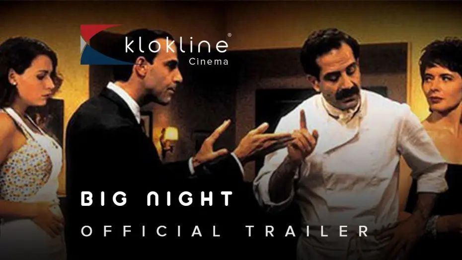 Watch film Big Night — 1996 Big Night Official Trailer 1 Samuel Goldwyn Films