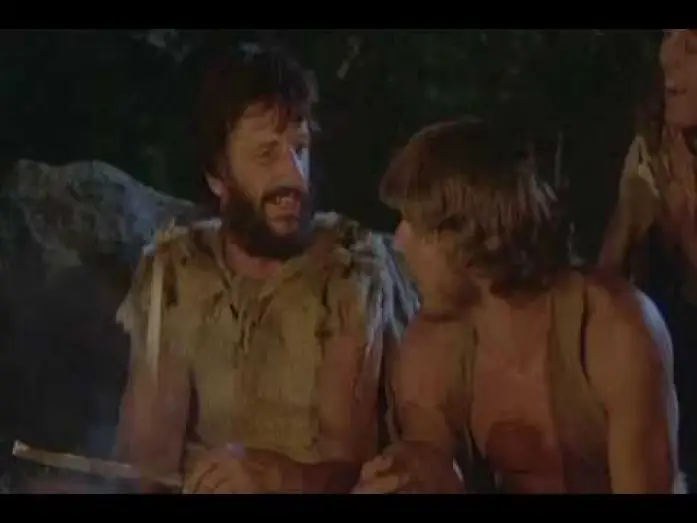 Watch film Caveman — Caveman discover music