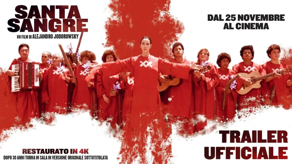 Watch film Santa Sangre — SANTA SANGRE restaurato 4K | Trailer