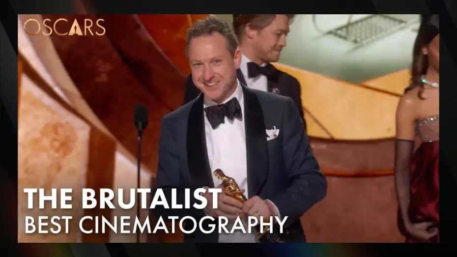 Watch film The Brutalist | 'The Brutalist' Wins Best Cinematography | 97th Oscars Speech (2025)