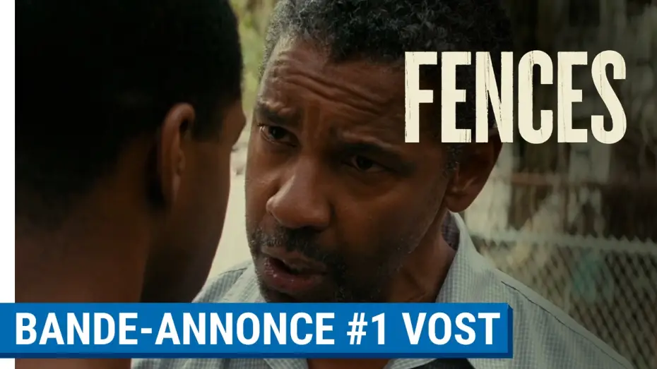 Watch film Fences — FENCES - Bande-annonce #1 VOST [au cinéma le 22 février 2017]