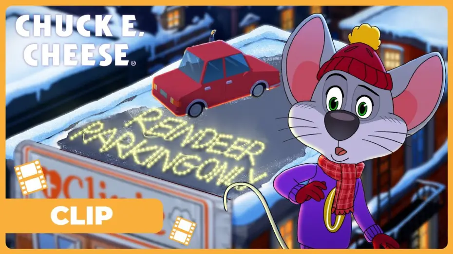 Watch film A Chuck E. Cheese Christmas | Reindeer Parking ONLY!