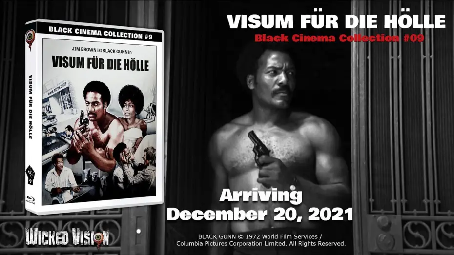 Watch film Black Gunn — Black Gunn - Visum für die Hölle | Offical HD-Trailer | Black Cinema Collection | Wicked Vision