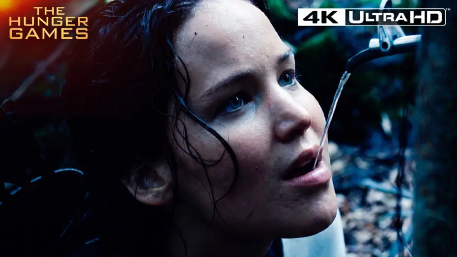 Watch film The Hunger Games: Catching Fire — "Drink Up" - Haymitch Sends Katniss a Spile