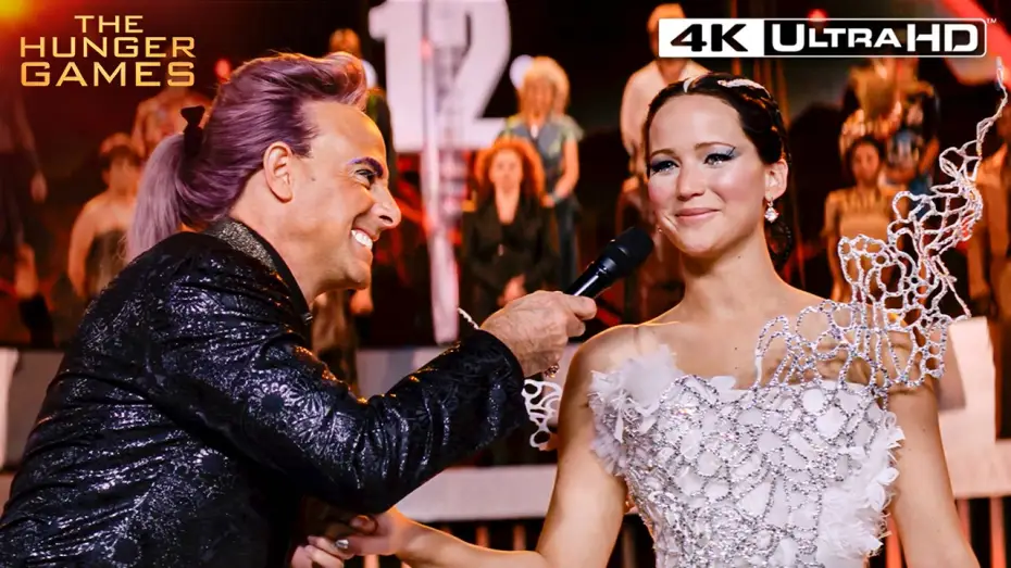 Watch film The Hunger Games: Catching Fire — Katniss Turns Her Fashionable Wedding Dress Into a Statement
