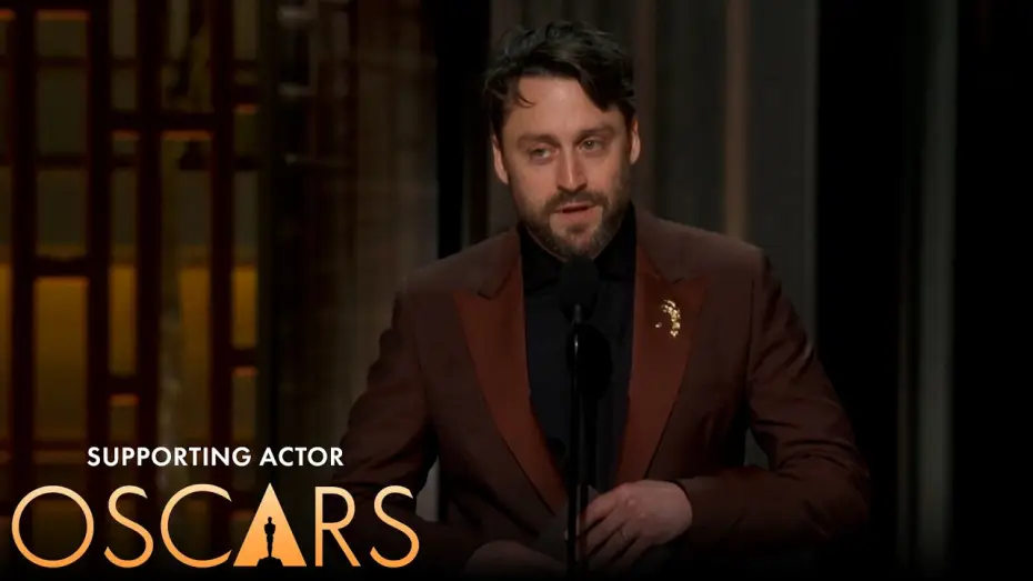 Watch film BC Project — Kieran Culkin Accepts Oscar for Best Supporting Actor on Sean Penn's Behalf | 98th Oscars (2026)