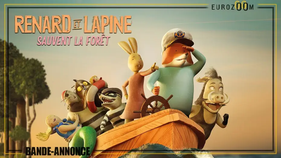 Watch film Fox and Hare Save the Forest — BANDE ANNONCE - RENARD ET LAPINE SAUVENT LA FORET - LE 23 JUILLET AU CINEMA