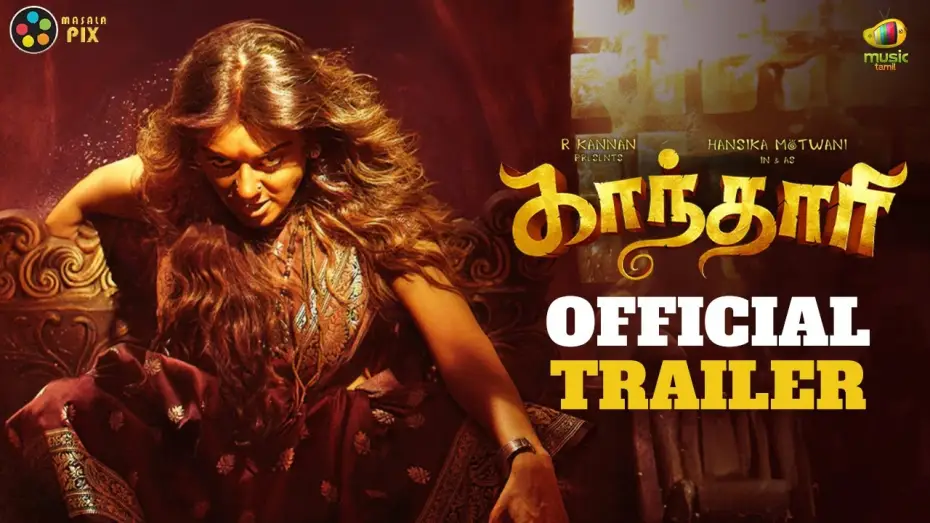 Watch film Gandhari — Gandhari Tamil Movie Official Trailer | Hansika Motwani | Brigida Saga | Metro Shirish | R Kannan