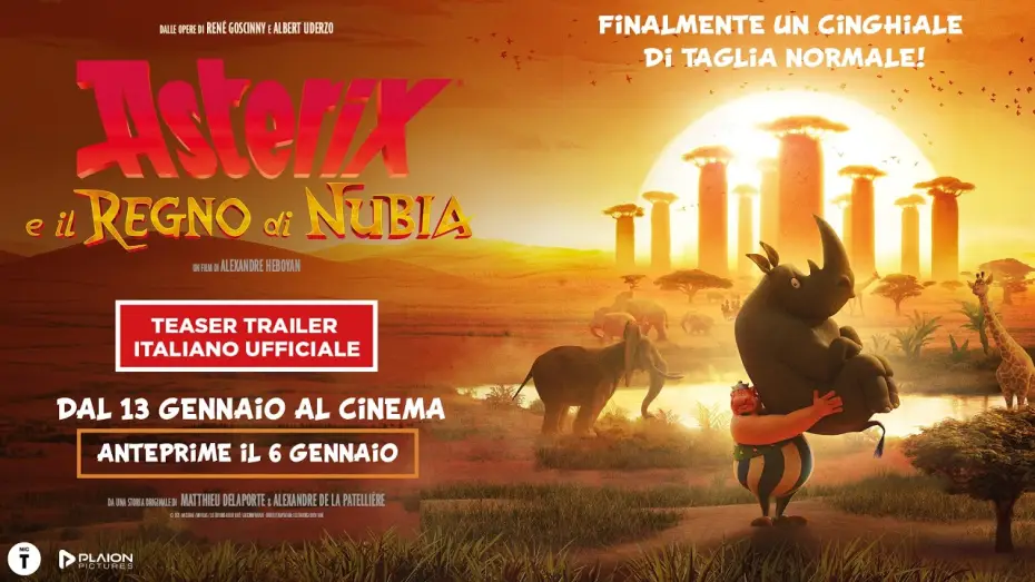 Watch film Asterix: The Kingdom of Nubia — Asterix e il Regno di Nubia | Teaser Trailer Italiano Ufficiale