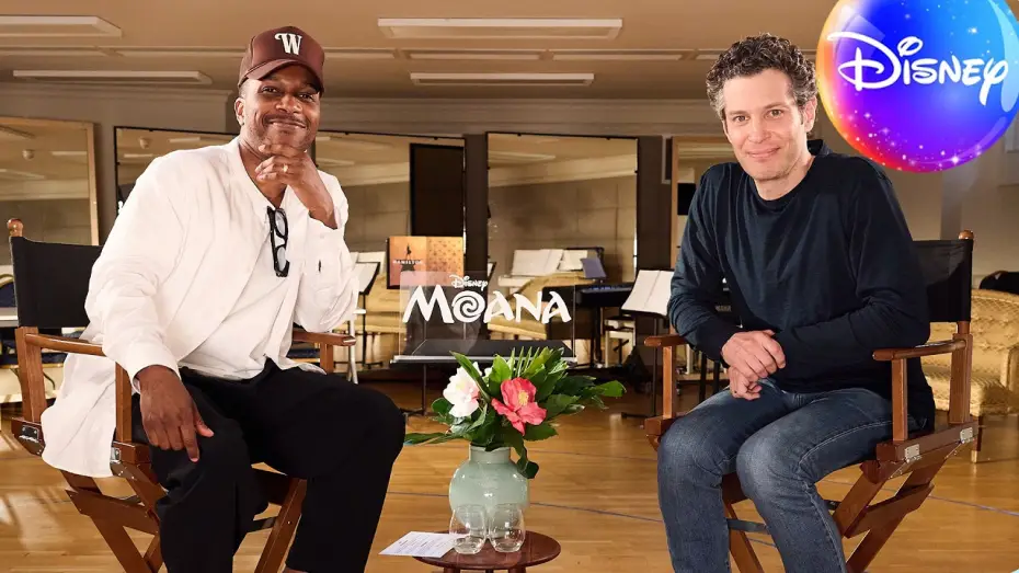 Watch film Moana — Leslie Odom Jr. & Thomas Kail Talk Moana, Hamilton & Bringing Stories to Life