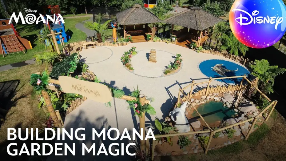 Watch film Moana — Bringing Moana’s Island Magic to Life | A Magical Garden Transformation