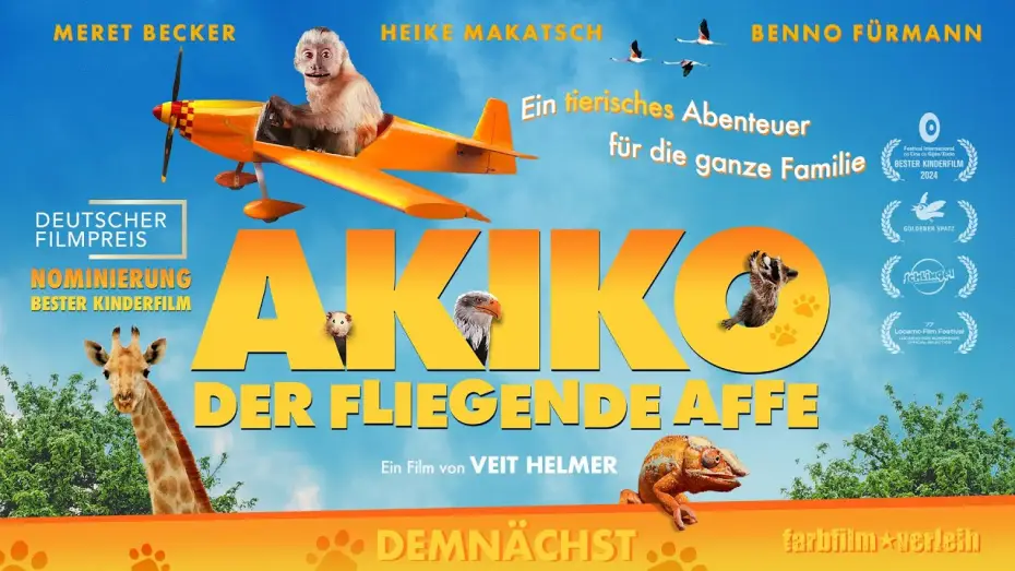 Watch film Akiko, the Flying Monkey — Akiko - der fliegende Affe | Trailer [HD]